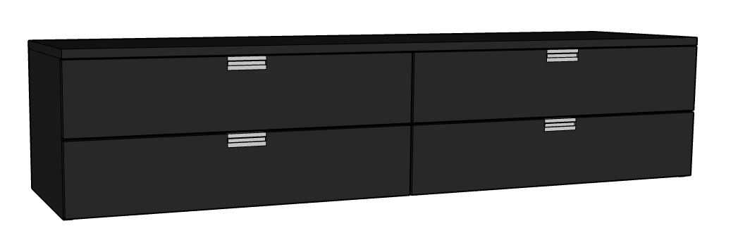 Urban 4 Drawer Under Bed Unit